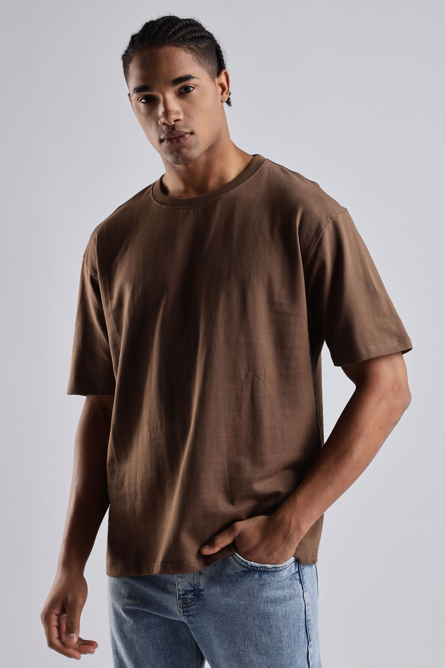 Casual Wear : Stylish Brown T-Shirt